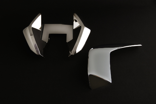 自動車部品の3価クロムめっき