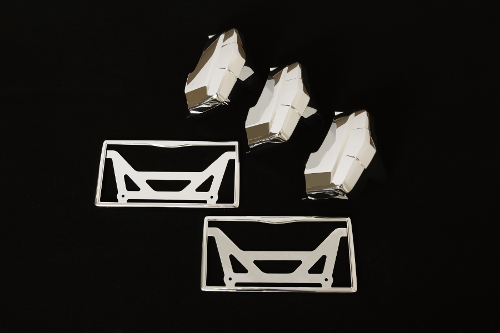 自動車部品の3価クロムめっき