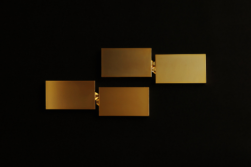 アミューズメント部品の艶消し金めっき